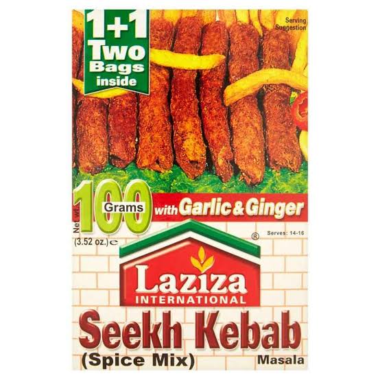 Laziza Seekh Kebab